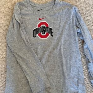Ohio State long-sleeved tee. Medium. Nike brand